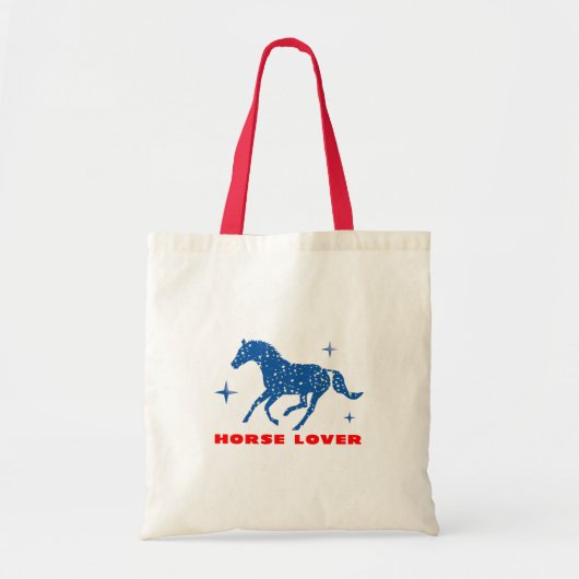 Horse Lover Tote Bag (Voorkant)