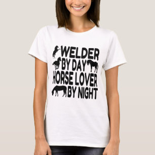 Horse Lover Welder T-shirt