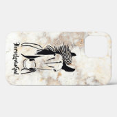 Horse Lover's Apple IPhone 12 (stoere) telefoonhoe Case-Mate iPhone Case (Achterkant (horizontaal))