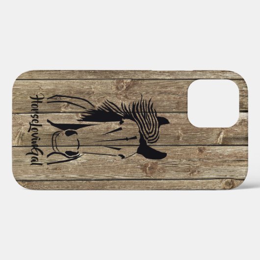 Horse Lover's Apple IPhone 12 (stoere) telefoonhoe Case-Mate iPhone Case (Achterkant (horizontaal))