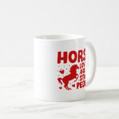 Horse Lovers Are Stable People Koffiemok (Voorkant rechts)