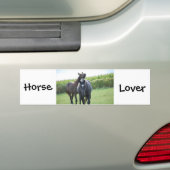 Horse Lovers Bumpersticker (Op auto)