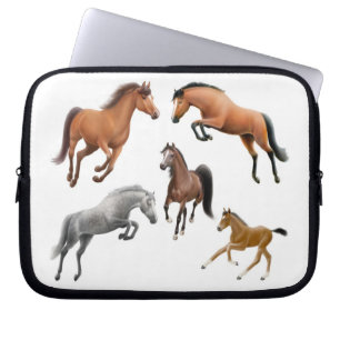Horse Lovers Electronics Bag Laptop Sleeve