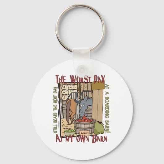 Horse Lovers Gifts Sleutelhanger (Voorkant)