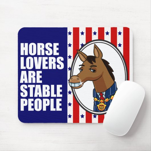 Horse Lovers Mousepad Muismat (Met muis)