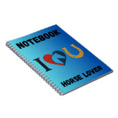 Horse Lovers Notebook - Equestrians, Animal lovers Notitieboek (Rechterzijde)