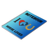 Horse Lovers Notebook - Equestrians, Animal lovers Notitieboek (Linkerzijde)