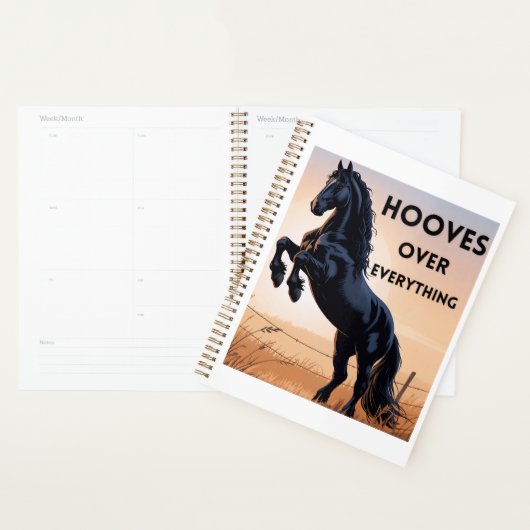 Horse Lovers Planner - Hooves Over Everything (Display)