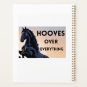 Horse Lovers Planner - Hooves Over Everything (Achterkant)