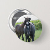 Horse Lovers Ronde Button 5,7 Cm (Voorkant /achterkant)