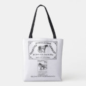 "Horse Lovers" Tote Bag (Achterkant)