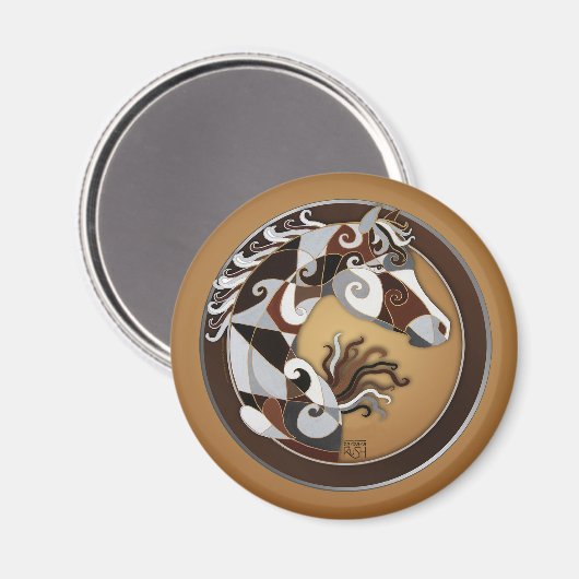 Horse Magnet (Voorkant / Achterkant)