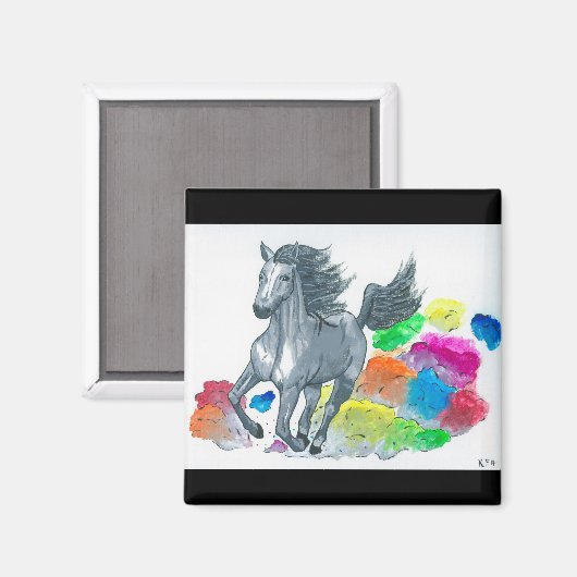 Horse Magnet (Voorkant / Achterkant)