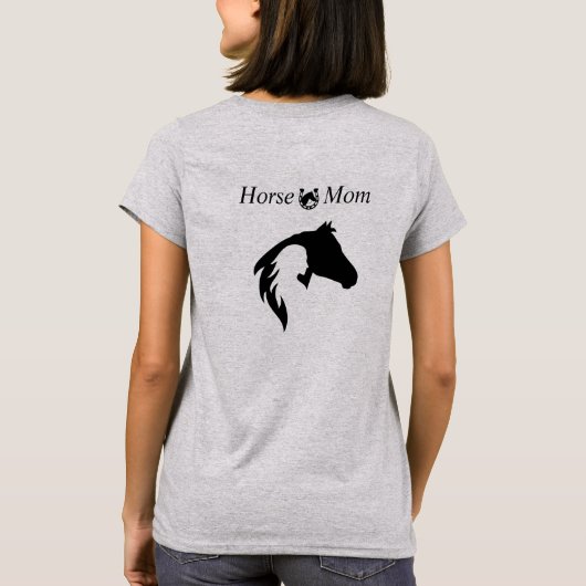 Horse mama t-shirt (Achterkant)