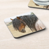 Horse Mane Bier Onderzetter (Linkerzijde)