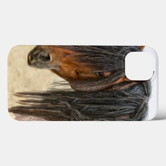 Horse Mane Case-Mate iPhone Case (Achterkant (horizontaal))