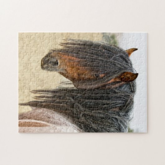 Horse Mane Legpuzzel (Horizontaal)