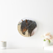 Horse Mane Ronde Klok (Huis)