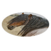 Horse Mane Snijplank (Hoek)
