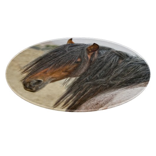 Horse Mane Snijplank (Hoek)