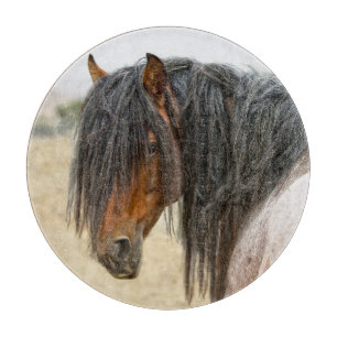 Horse Mane Snijplank