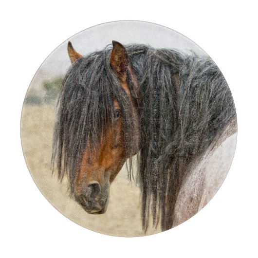 Horse Mane Snijplank (Voorkant)