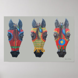 Horse Masker Trio 2 Poster
