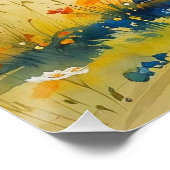 Horse Meadow Glossy Poster | muurkunst (Hoek)