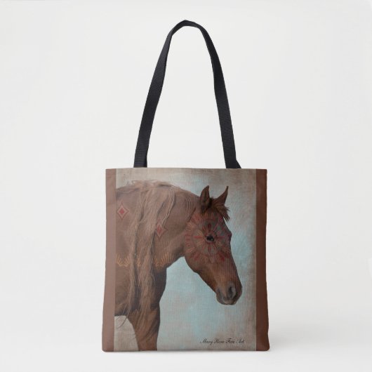 Horse Medicine Canvas tas (Voorkant)