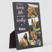 Horse Memorial 4 Foto Collage Fotoplaat (Zijkant)