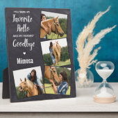 Horse Memorial 4 Foto Collage Fotoplaat (Zijkant)