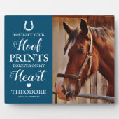 Horse Memorial - Equestrian Gift Fotoplaat (Voorkant)