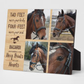 Horse Memorial Gift Photo Collage Fotoplaat (Zijkant)