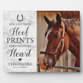 Horse Memorial - Pet Sympathia Foto Fotoplaat (Voorkant)