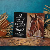 Horse Memorial - Pet Sympathie Fotoplaat (Zijkant)