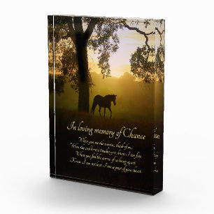 Horse Memorial: Spiritueel mooi Fotoblokken