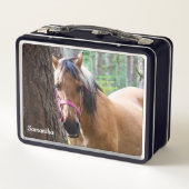 Horse Metal Lunchbox (Achterkant)