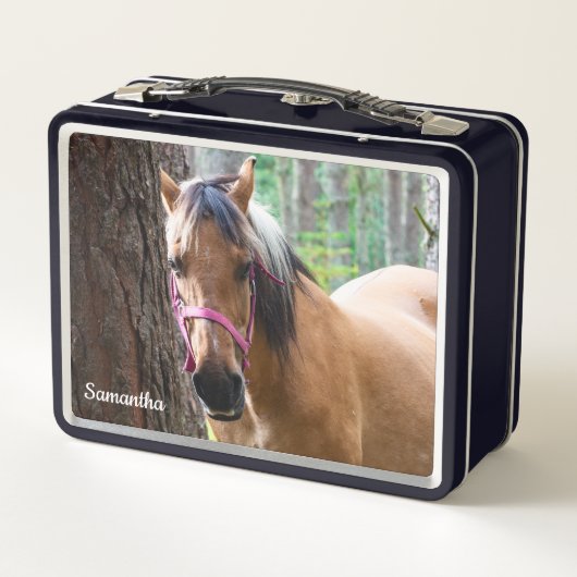 Horse Metal Lunchbox (Achterkant)