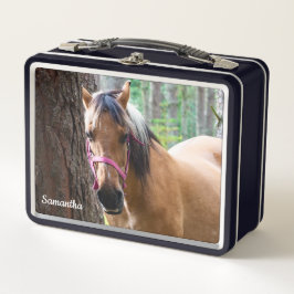 Horse Metal Lunchbox