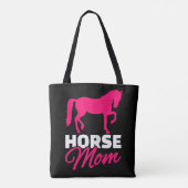 Horse moeder tote bag (Achterkant)
