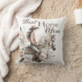 Horse Mom Moederdag Kussen