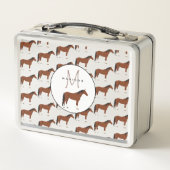 Horse Monogrammed School (Achterkant)