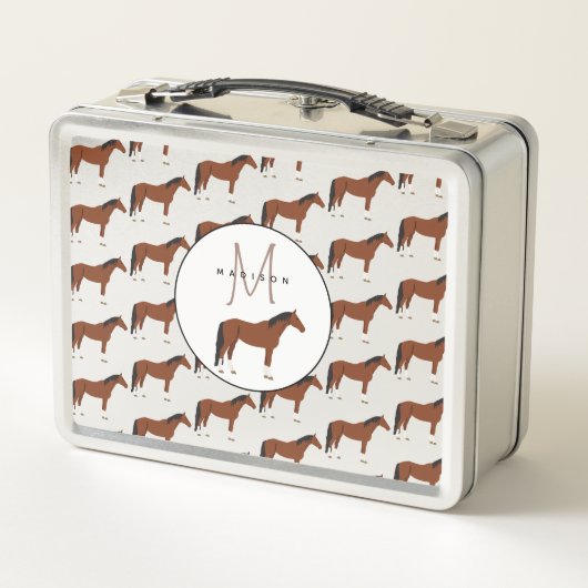 Horse Monogrammed School (Achterkant)