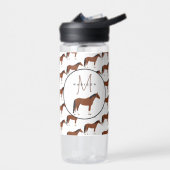 Horse Monogrammed School Waterfles (Links)