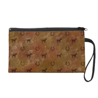 Horse Motif Wristlet