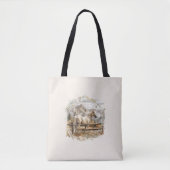 Horse Mountain Ranch Schouder Canvas tas (Voorkant)