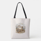 Horse Mountain Ranch Schouder Canvas tas (Achterkant)