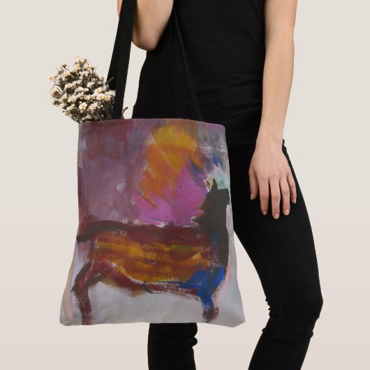 Horse, Mountain, River Tote Bag (Dichtbij)