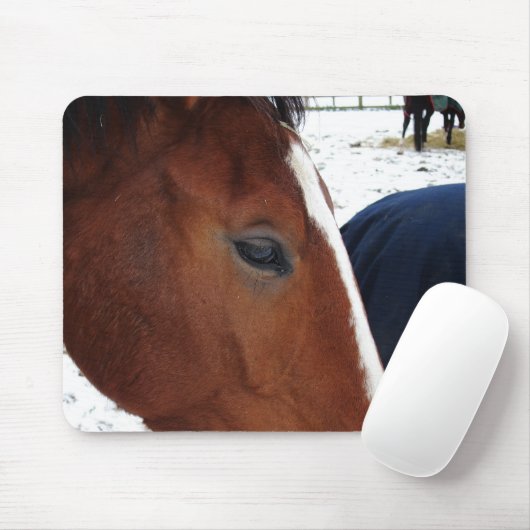 Horse mousemat muismat (Met muis)