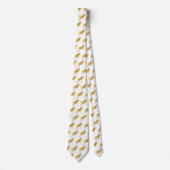 Horse Mustang Team Mascot Football Necktie Stropdas (Voorkant)